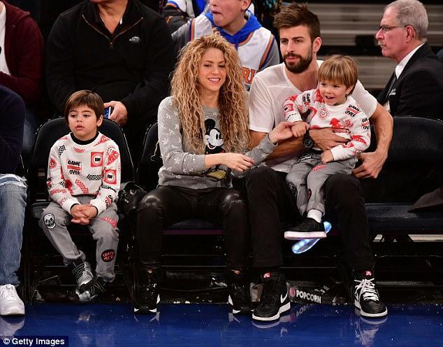 Şakira və Pike Nyu-Yorkda dincəlirlər