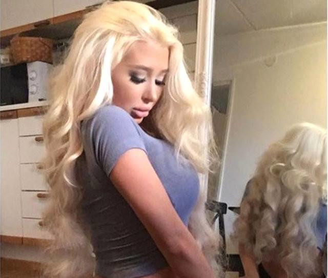Barbi kuklaya bənzəmək üçün bunu da etdi