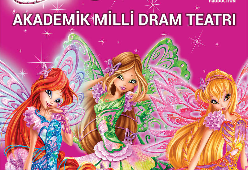 Впервые в Баку пройдет музыкальное шоу-вечеринка с феями Winх