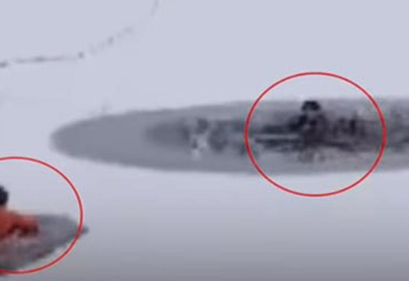 Пожарный не побоялся искупаться в ледяной воде, чтобы спасти мальчика