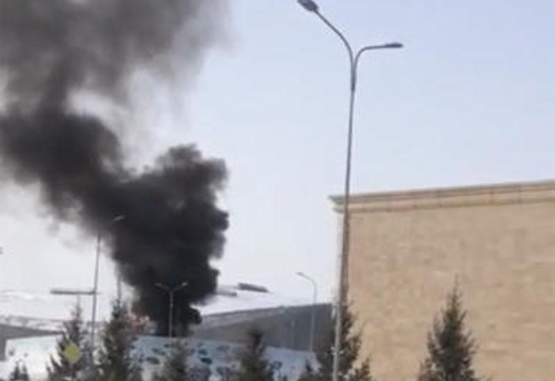 В Астане загорелась кукла-символ выставки EXPO-2017