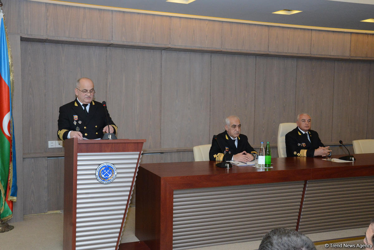 Dövlət Dəniz Agentliyində 20 Yanvar faciəsinin 28-ci ildönümü ilə bağlı mərasim keçirilib