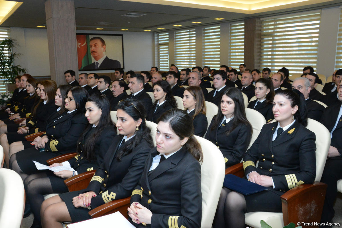 Dövlət Dəniz Agentliyində 20 Yanvar faciəsinin 28-ci ildönümü ilə bağlı mərasim keçirilib
