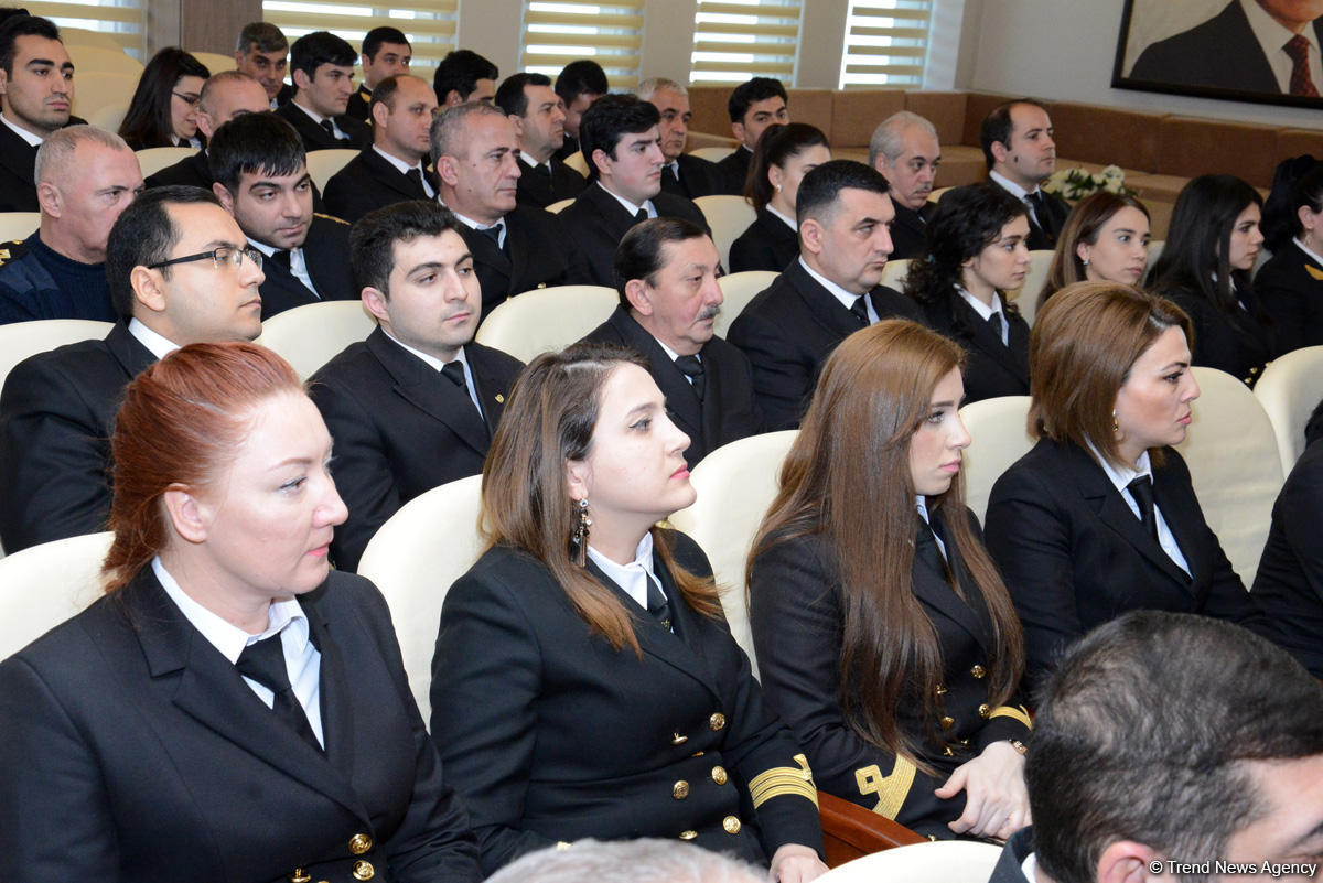 Dövlət Dəniz Agentliyində 20 Yanvar faciəsinin 28-ci ildönümü ilə bağlı mərasim keçirilib