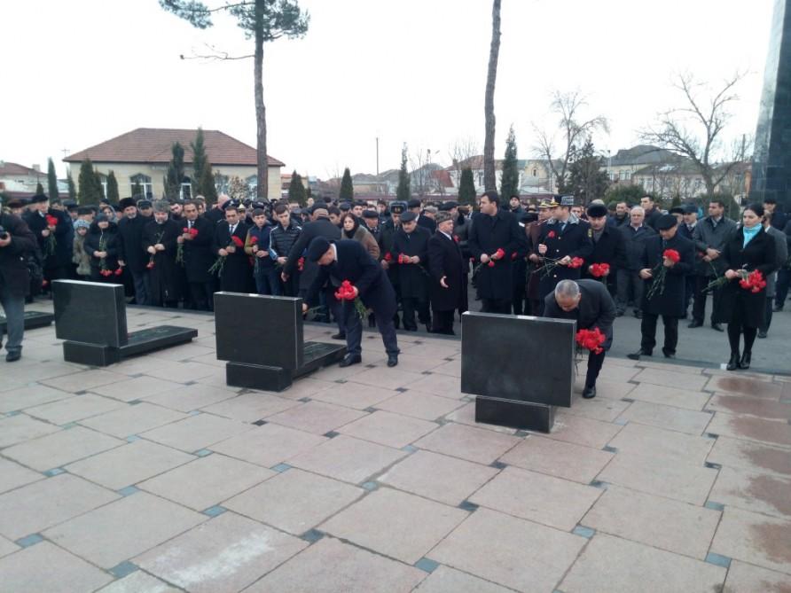 20 Yanvar hadisələrində Qubanın iki, Xaçmazın bir sakini şəhid olub