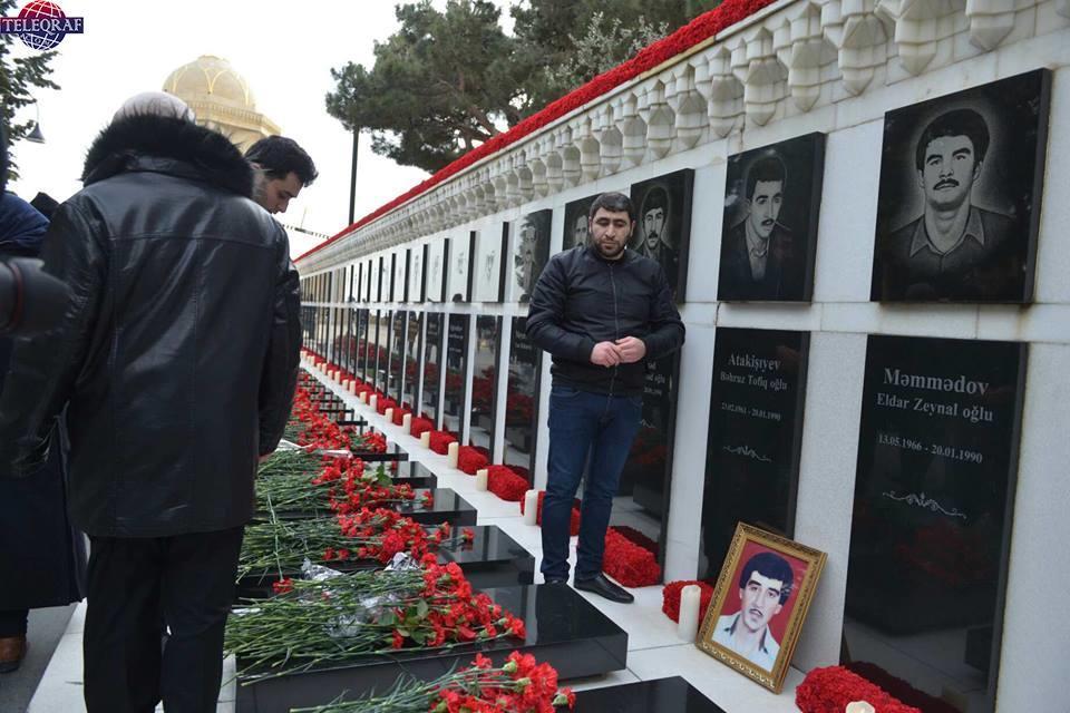 Şəhidlər xiyabanından fotoreportaj