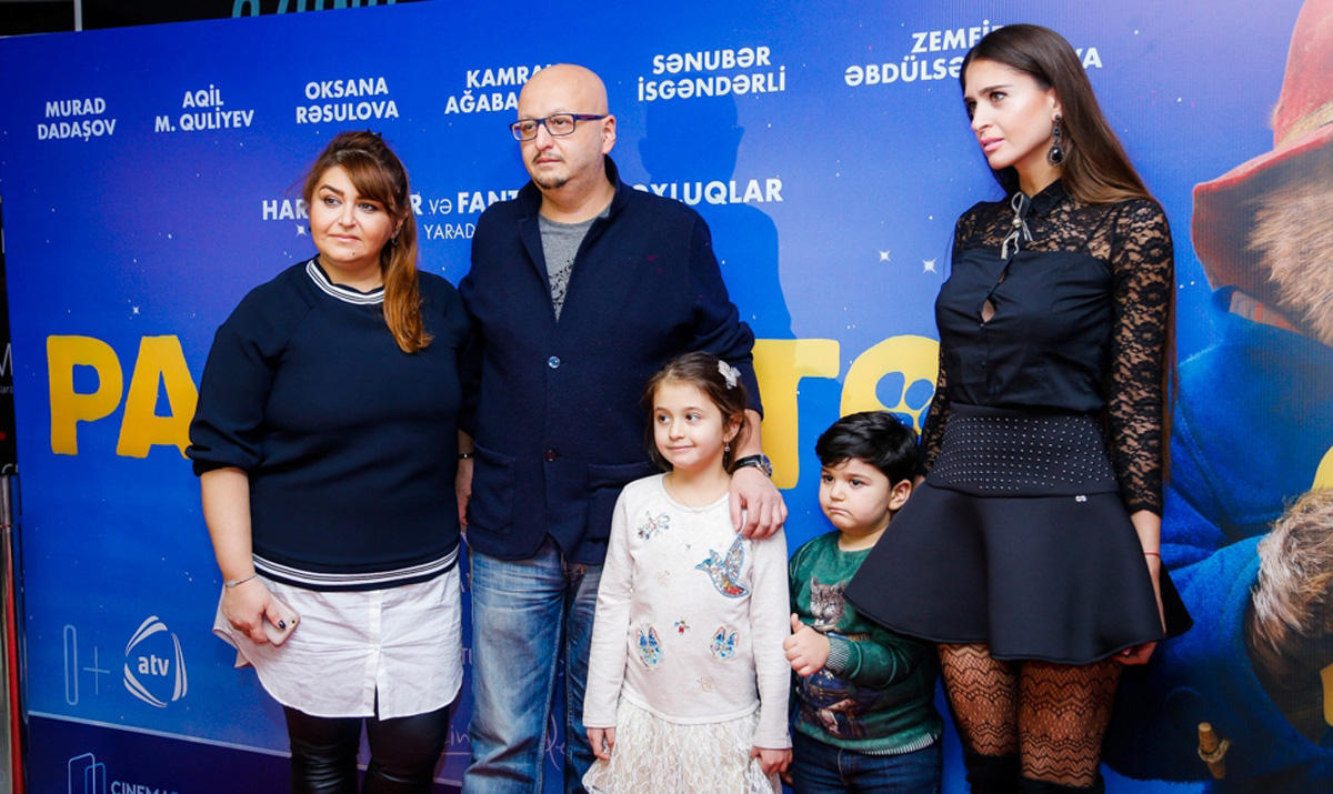 В CinemaPlus прошел показ фильма "Приключения Паддингтона 2" с азербайджанским дубляжом