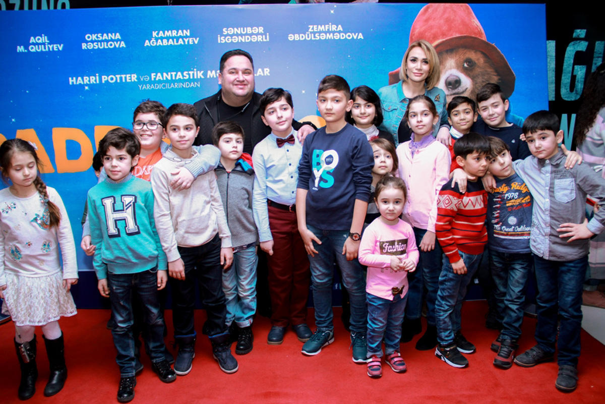 В CinemaPlus прошел показ фильма "Приключения Паддингтона 2" с азербайджанским дубляжом