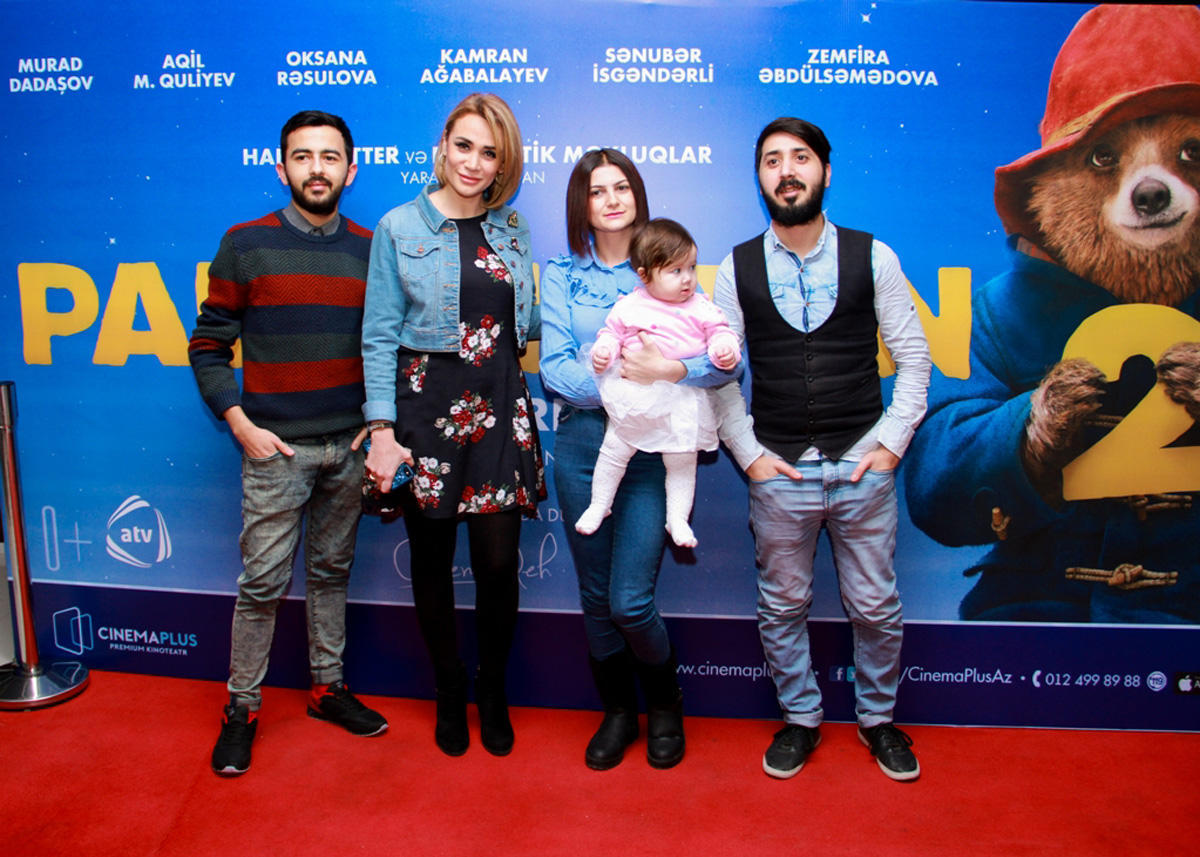 В CinemaPlus прошел показ фильма "Приключения Паддингтона 2" с азербайджанским дубляжом