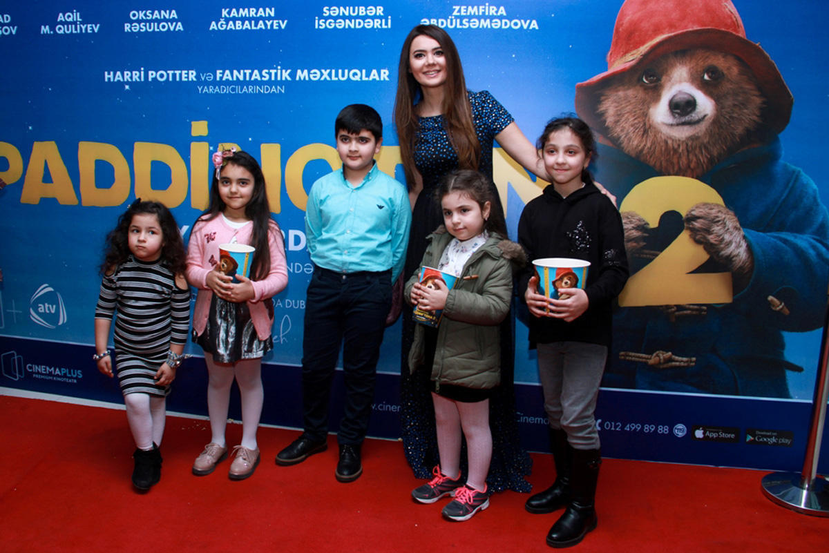 В CinemaPlus прошел показ фильма "Приключения Паддингтона 2" с азербайджанским дубляжом