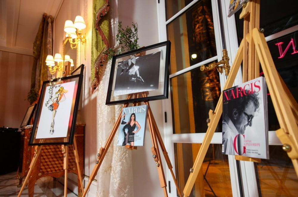 Присоединившийся к неделе Haute Couture Fashion журнал "Nargis" отметил пятилетие