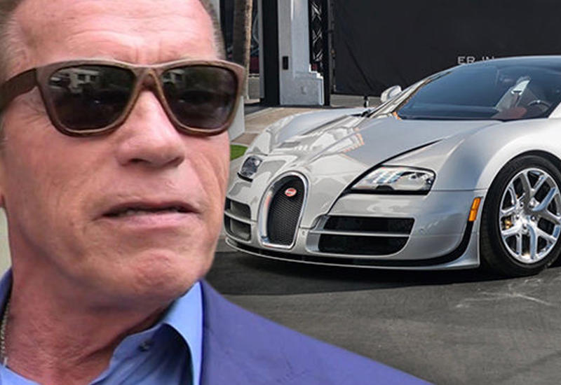 Арнольд Шварценеггер продал свой Bugatti Veyron за $2,5 млн.