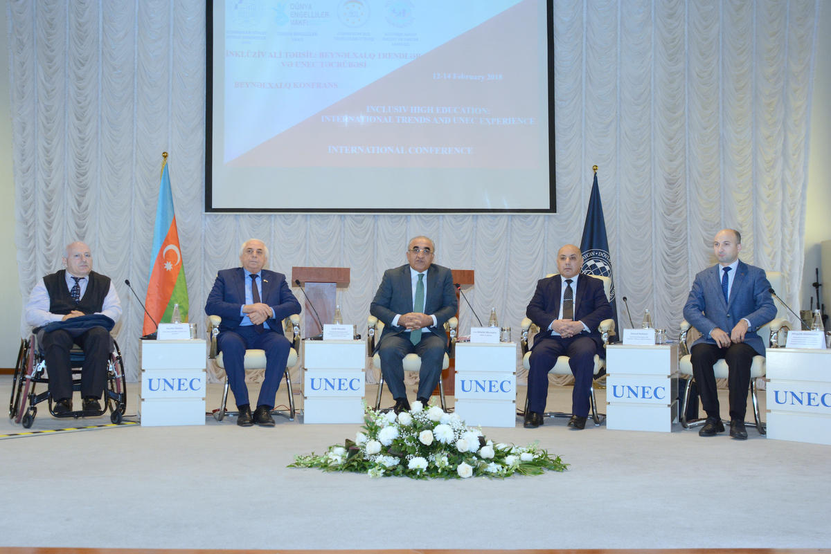 В UNEC начала работу международная конференция на тему инклюзивного образования