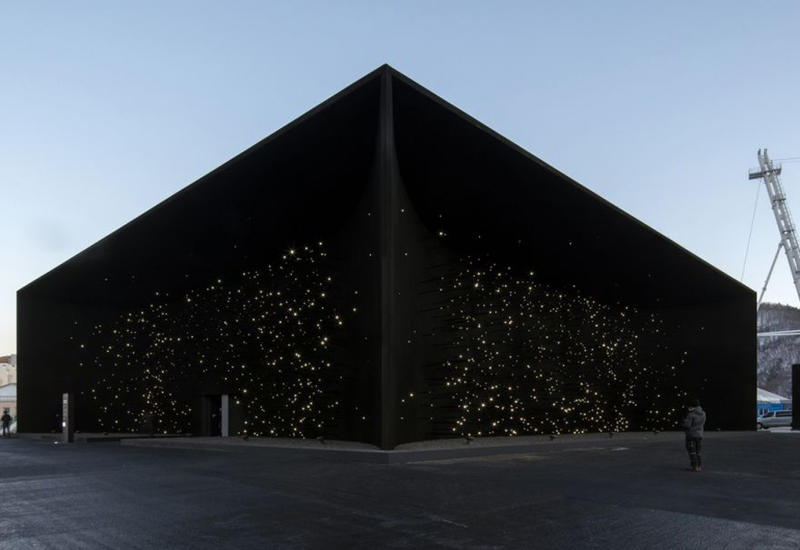 Самое черное здание в мире построили в Южной Корее