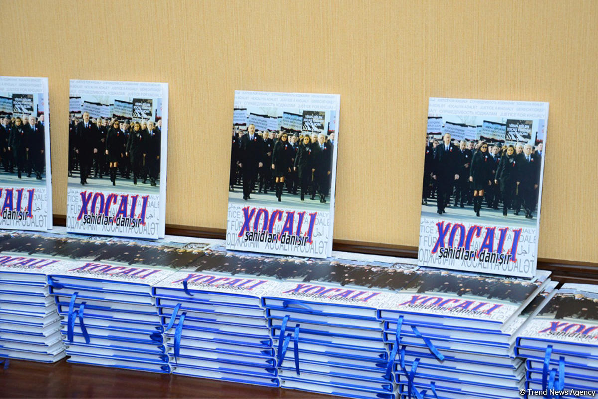 В Баку прошла презентация книги «Говорят свидетели Ходжалы»