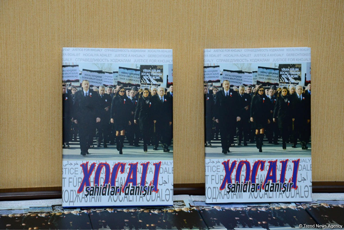 В Баку прошла презентация книги «Говорят свидетели Ходжалы»