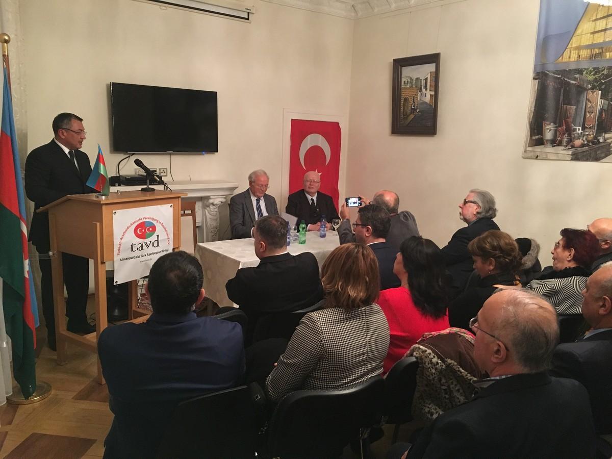 Almaniyada Xocalı soyqırımının 26-cı ildönümünə həsr olunmuş növbəti tədbir keçirilib