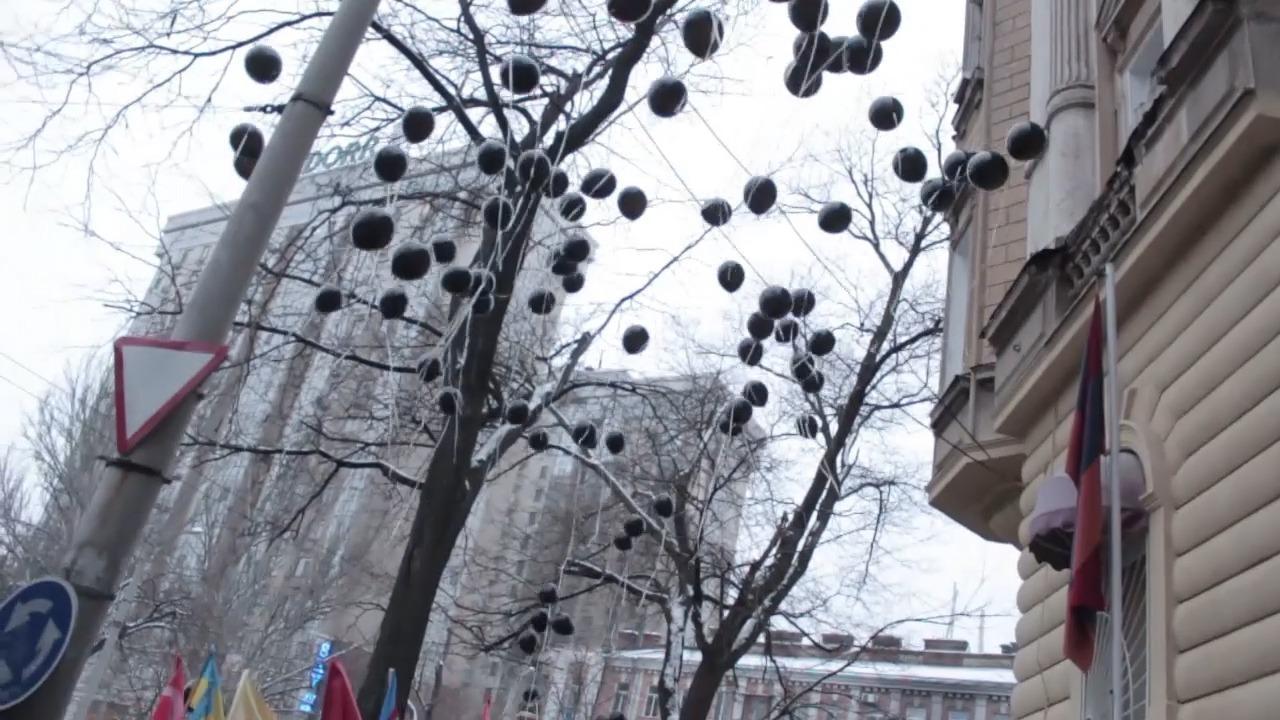 В Одессе прошла акция протеста в связи с Ходжалинским геноцидом