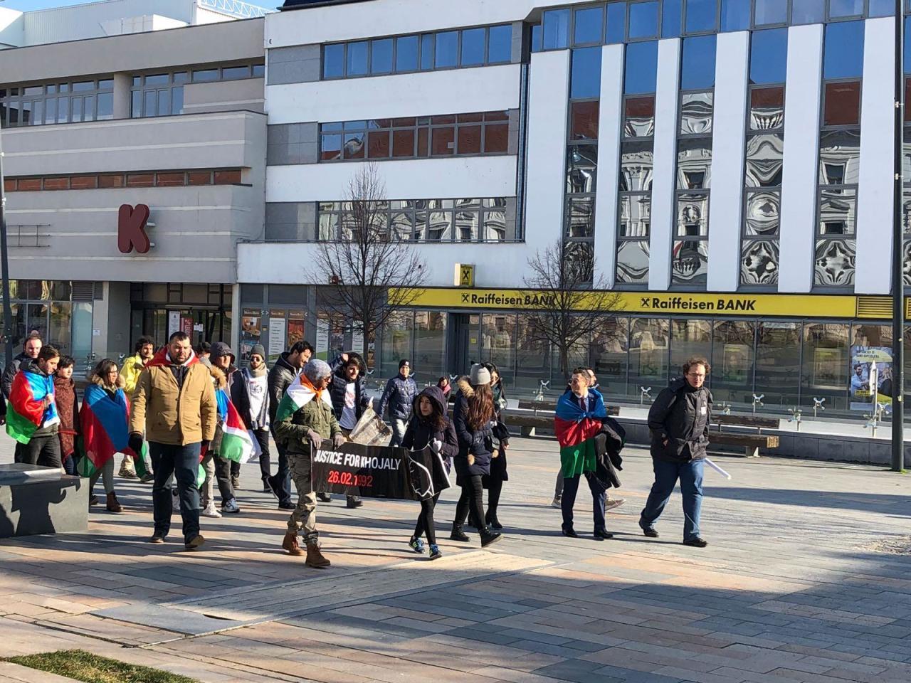 Macarıstanda Xocalı faciəsinin ildönümü ilə bağlı kütləvi tədbirlər keçirilib