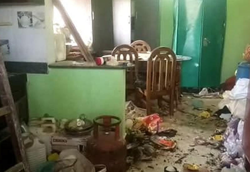 Опубликовано видео с места, где свадьбу с помощью бомбы превратили в похороны