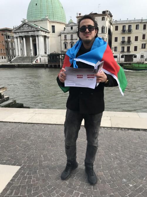 В Италии прошли просветительские акции, посвященные Ходжалинскому геноциду