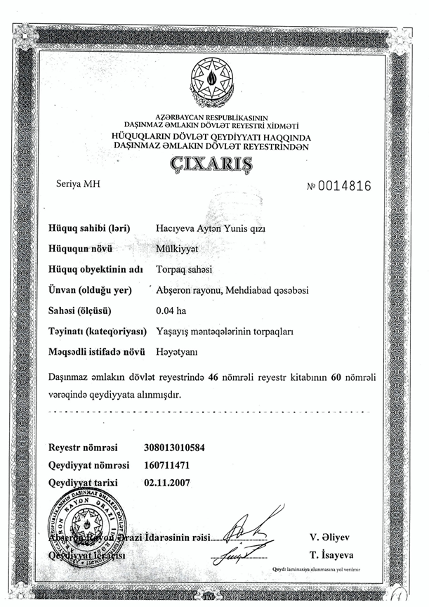 Роскошная жизнь Гюльтекин Гаджибейли