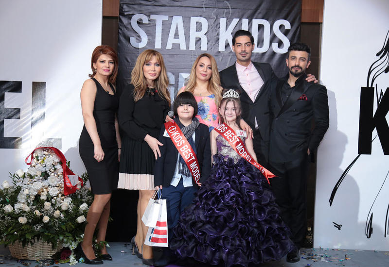 В Баку определены победители конкурса моделей Kids Best Model of Azerbaijan 2018