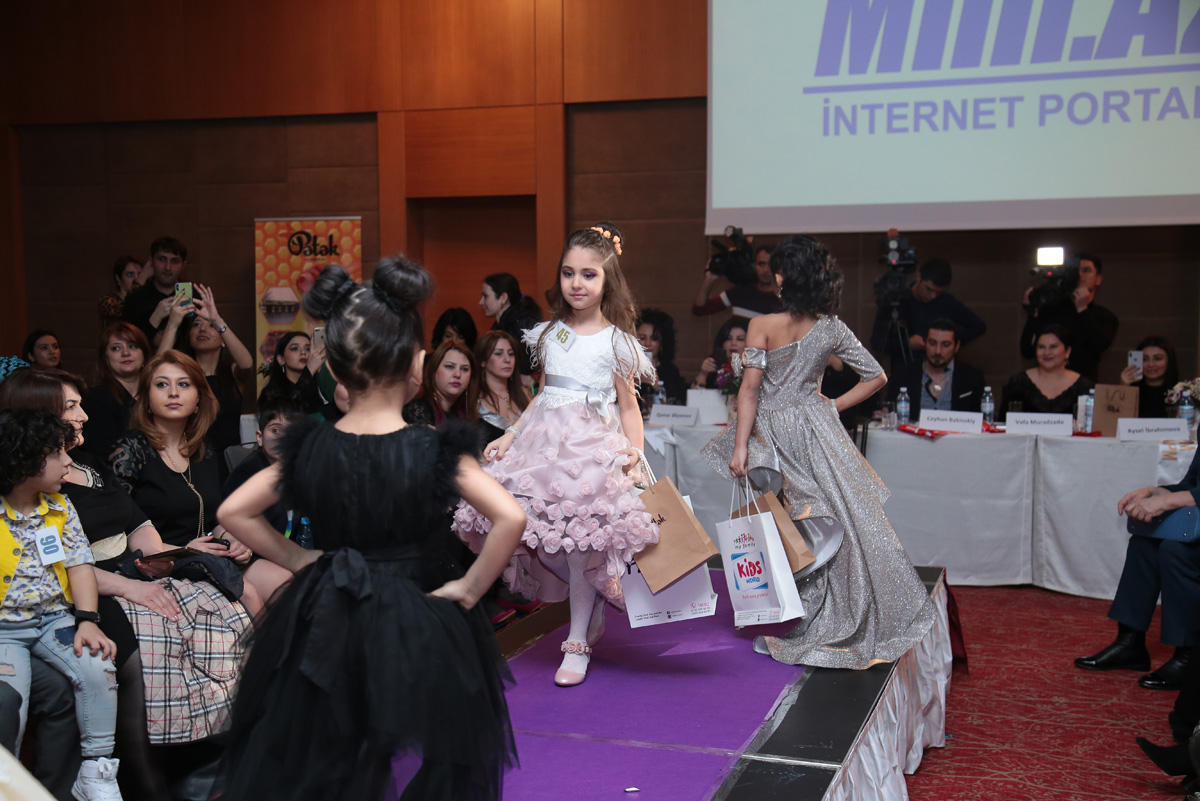 В Баку определены победители конкурса моделей Kids Best Model of Azerbaijan 2018