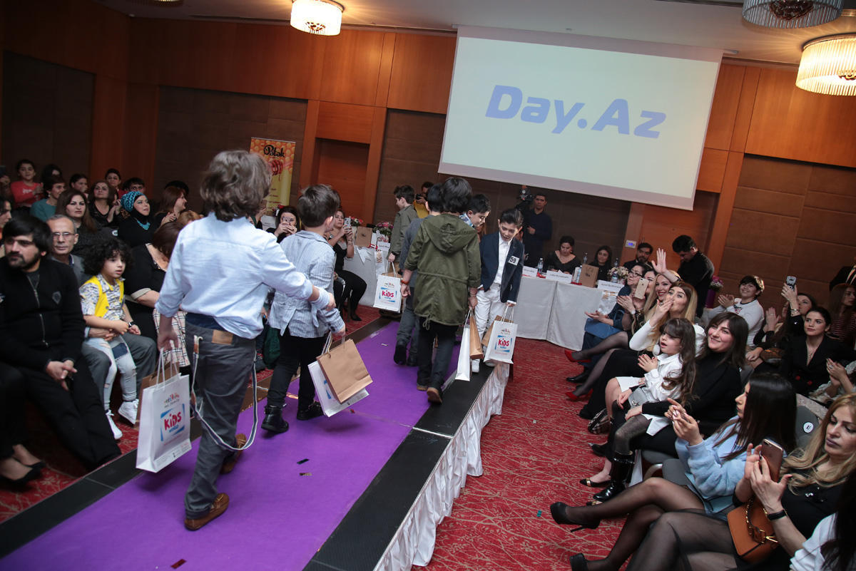 В Баку определены победители конкурса моделей Kids Best Model of Azerbaijan 2018