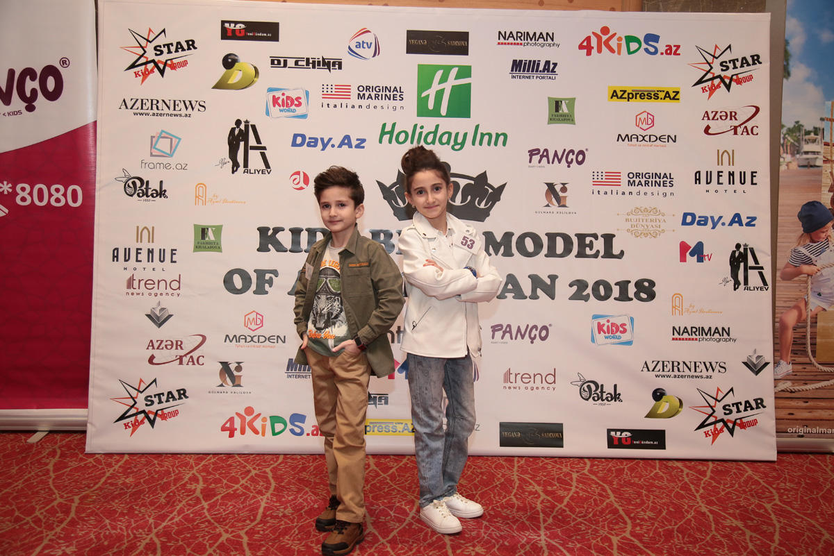 В Баку определены победители конкурса моделей Kids Best Model of Azerbaijan 2018