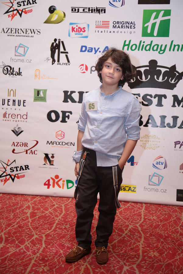 В Баку определены победители конкурса моделей Kids Best Model of Azerbaijan 2018