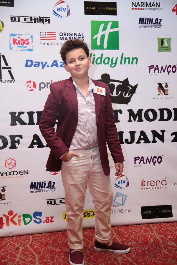 В Баку определены победители конкурса моделей Kids Best Model of Azerbaijan 2018