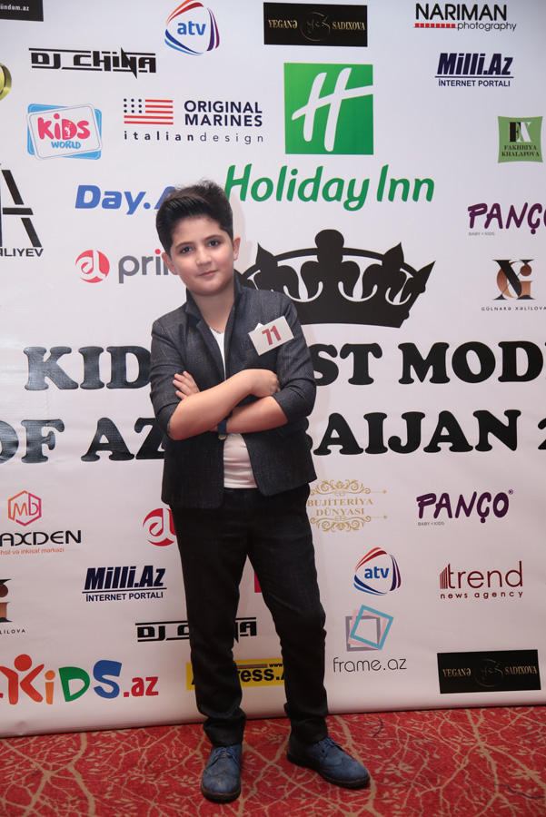 В Баку определены победители конкурса моделей Kids Best Model of Azerbaijan 2018