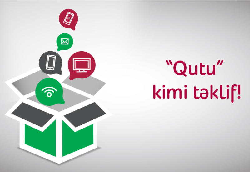 Optik internet, rəqəmsal TV və mobil rabitə xidmətləri bir “Qutu”-da