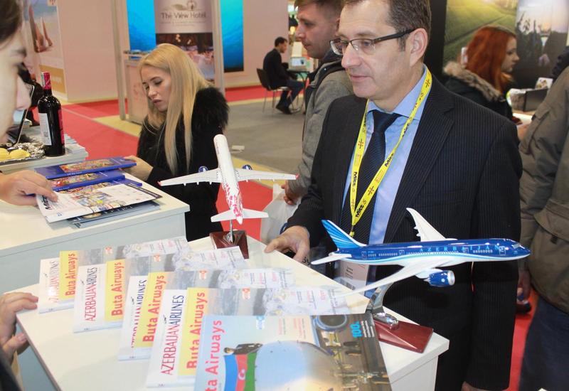 Азербайджанские Авиалинии и Silk Way Travel приняли участие в туристической выставке MITT-2018 в Москве
