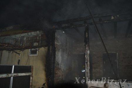 Bakıda dəhşətli yanğın baş verib