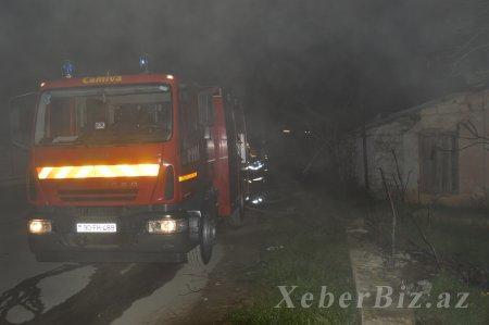 Bakıda dəhşətli yanğın baş verib