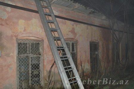 Bakıda dəhşətli yanğın baş verib