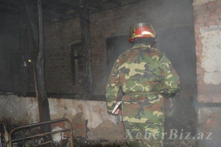 Bakıda dəhşətli yanğın baş verib