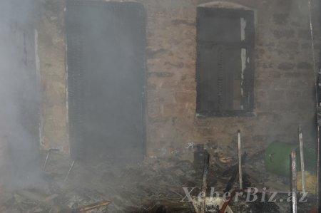 Bakıda dəhşətli yanğın baş verib