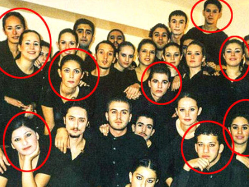 Məşhurlarla dolu arxiv FOTO - 1998-ci il, eyni gəminin tayfaları