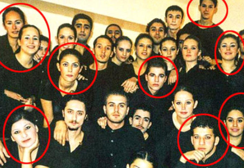 Məşhurlarla dolu arxiv FOTO - 1998-ci il, eyni gəminin tayfaları
