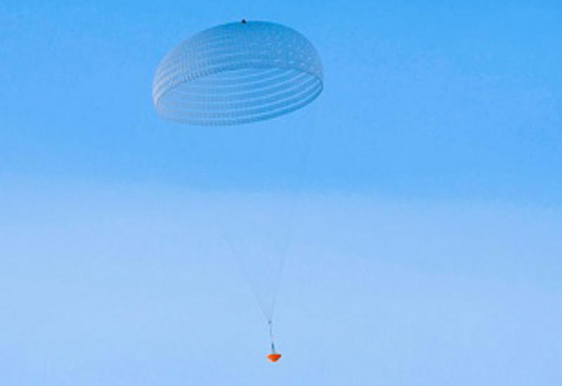 Испытание марсианского парашюта показали на видео