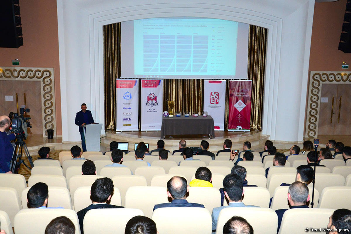 В Баку прошла жеребьевка весеннего кубка Azfar Business League по мини-футболу