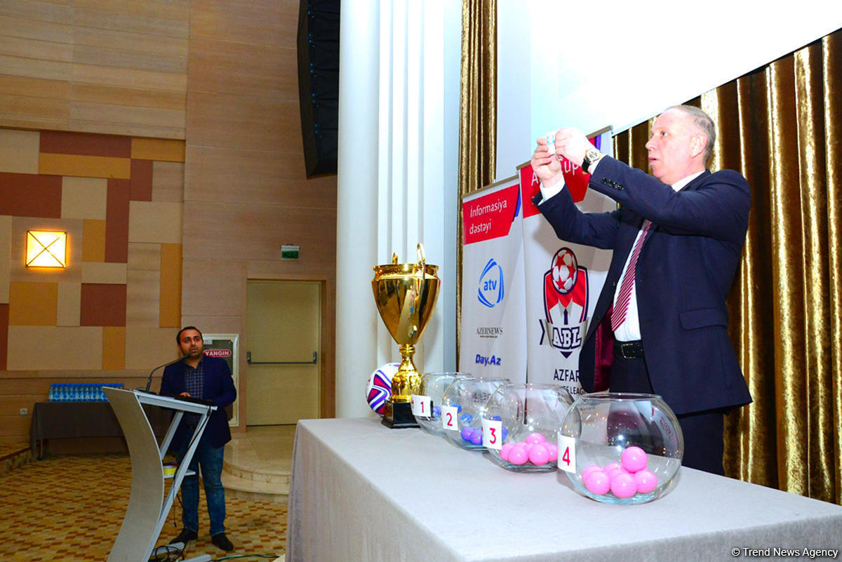 В Баку прошла жеребьевка весеннего кубка Azfar Business League по мини-футболу