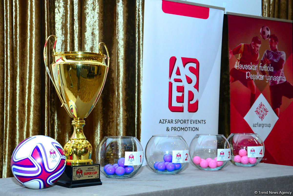 В Баку прошла жеребьевка весеннего кубка Azfar Business League по мини-футболу