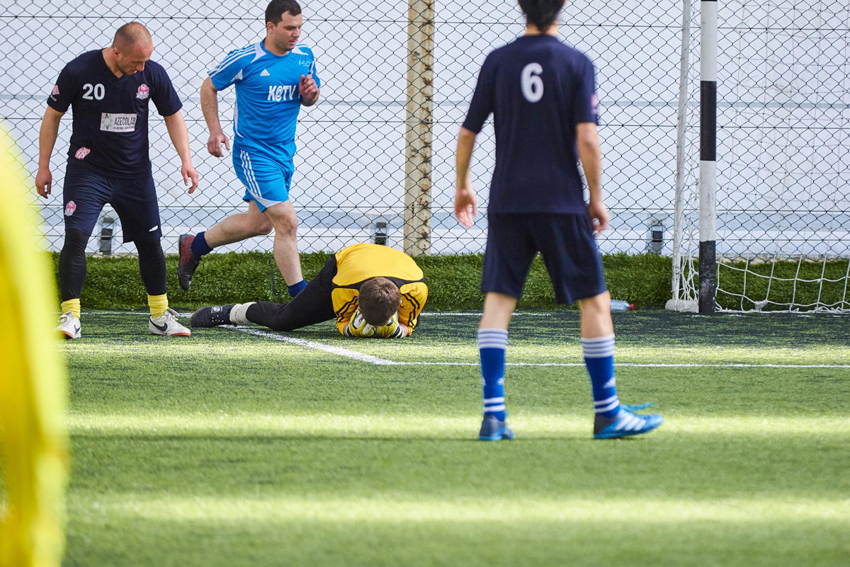Azfar Бизнес Лига - 2018, 1-й тур: Три покера, восемь хет-триков и зрелищный футбол