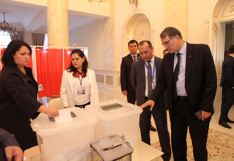 TÜRKPA missiyası Azərbaycanda seçkiləri müşahidə edir