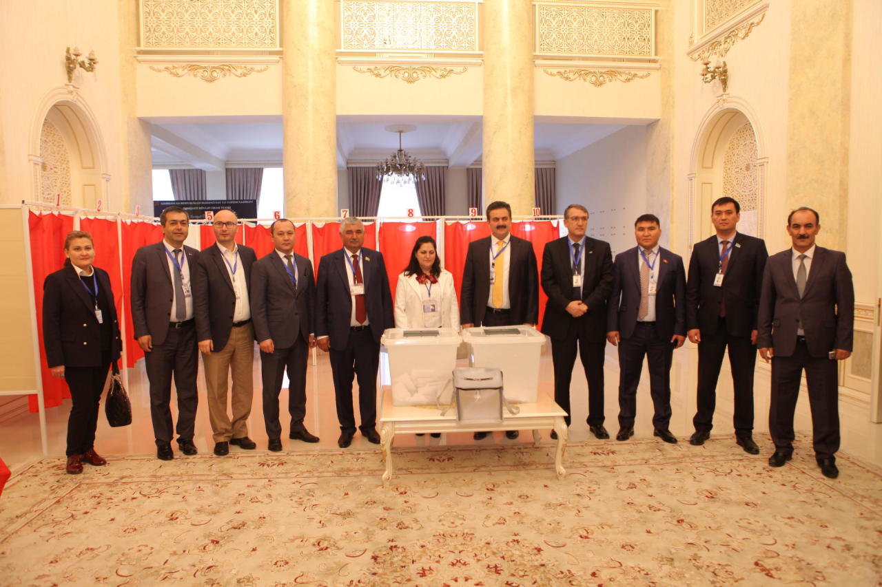 TÜRKPA missiyası Azərbaycanda seçkiləri müşahidə edir