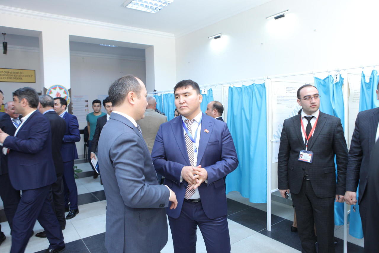 TÜRKPA missiyası Azərbaycanda seçkiləri müşahidə edir